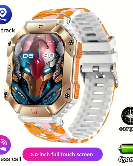 ONEGRA Sports Smart Watch For Women Men, Waterproof Fitness Watches With AI Voice Wireless Call