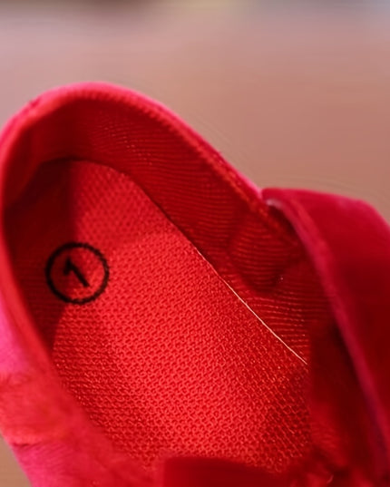 Baby Girls Mary Jane Flats With Bowknot First Walker Shoes Crib Shoes Princess Wedding Party Christmas Dress Shoes