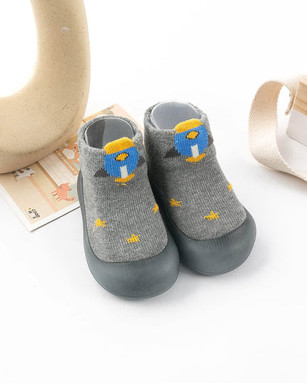 (Surface Pattern Random) Kids Toddler Shoes Cartoon Anti-collision Socks Shoes Soft Sole Newborn Home Shoes