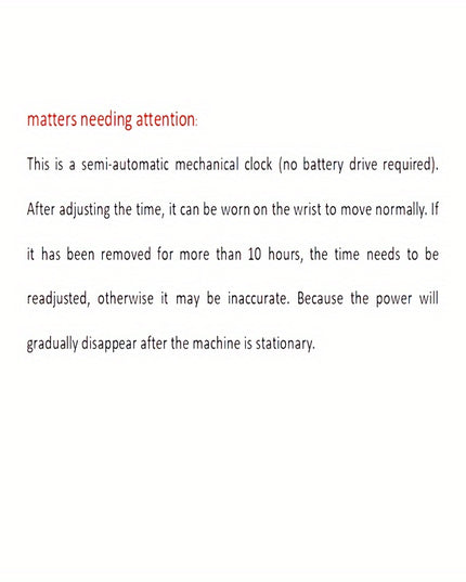 Fashion Men's Fully Automatic Mechanical Watch, Waterproof Luminous Wristwatch