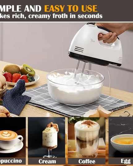 Wholesale Portable Electric Cordless Hand Blender 4 Blades Variable Speed Turbo Mode Ejector Button Dough Hook Household Use