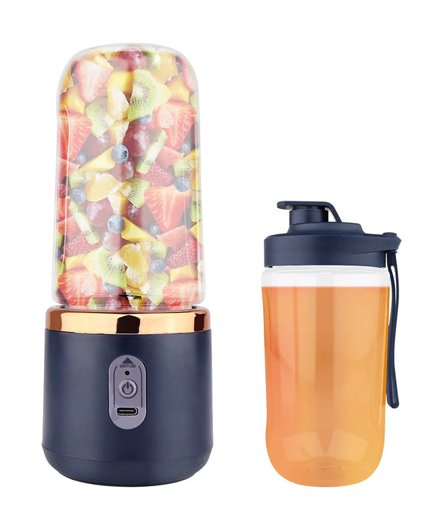 Personal Electric Mini Fruit Juice Bottle Blender Portable