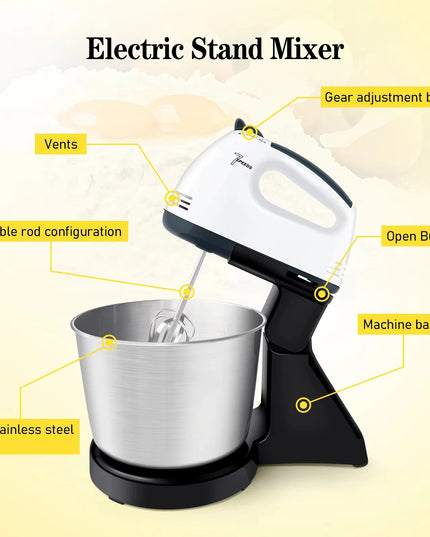 Hot Selling Powerful Electric Stand Mixer and Blender for Dough Wholesale Household Kitchen Appliances Factory Price
