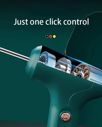 Electric Cordless Portable PP Automatic Push Button Immersion Hand Blender Whisk 6 Blades Battery Powered for Household Kitchen