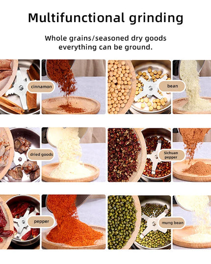 Portable Home Electric Coffee Bean Grinder Personal Blender with Cup Hand Cafetera Bean Grinder Machine