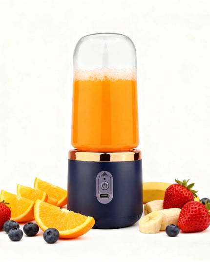 Personal Electric Mini Fruit Juice Bottle Blender Portable