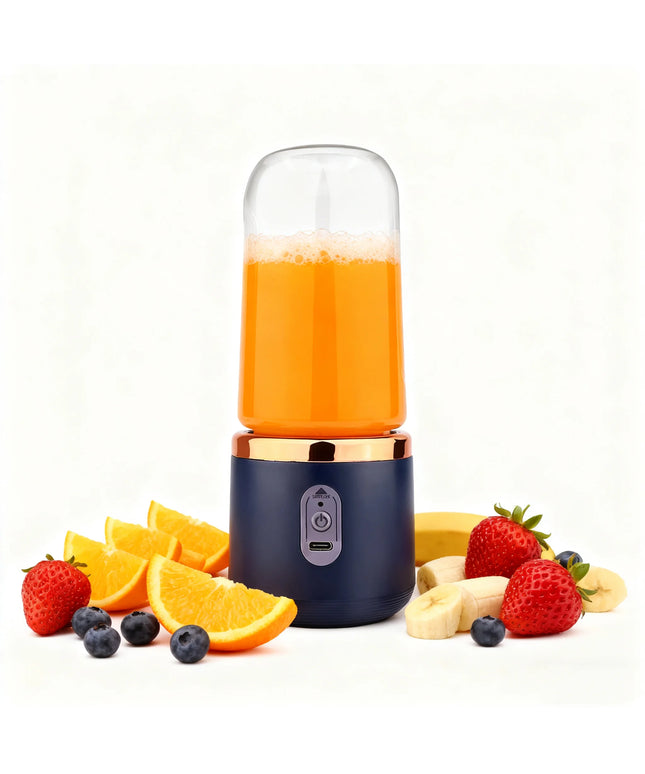 Personal Electric Mini Fruit Juice Bottle Blender Portable