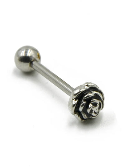1PC Punk Tongue Nail Middle Finger Surgical Steel Anodizing Prevent Allergic Tongue Barbells Sexy Unisex Body Piercing Jewelry