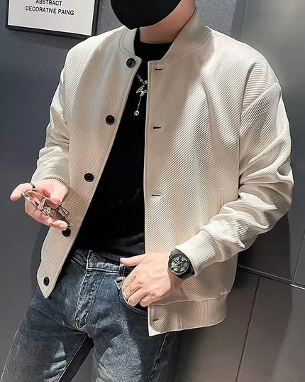 Man Jackets for Men Autumn Men's Clothes Male Coat Mens Clothing Men's Winter Coats New in Jackets Baseball Uniform Windbreaker