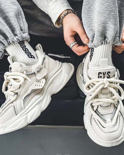 Quality Casual Shoes For Men Comfort Men's Sneakers Outdoor Breathable Non-Slip Wear-Resistant Platform Shoes Tenis Para Hombre