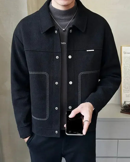 Jacket for Men High Quality Man Coat Stylish Spring Autumn Original Brands Cheap Sale Clothing Fashion 2025 Fast Delvery Joker