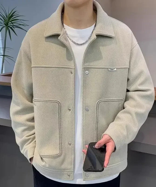 Jacket for Men High Quality Man Coat Stylish Spring Autumn Original Brands Cheap Sale Clothing Fashion 2025 Fast Delvery Joker