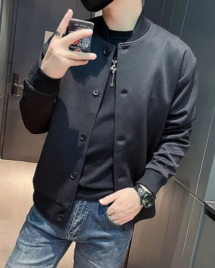 Man Jackets for Men Autumn Men's Clothes Male Coat Mens Clothing Men's Winter Coats New in Jackets Baseball Uniform Windbreaker