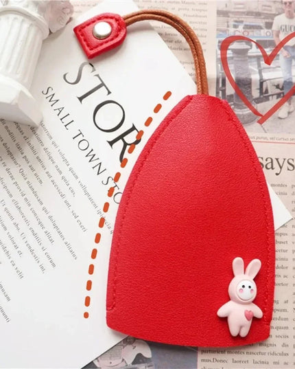 Korea Pull Type Key Case PU Leather Key Wallets Unisex Car Housekeepers Case Leather Key Keychain Pouch New Holder