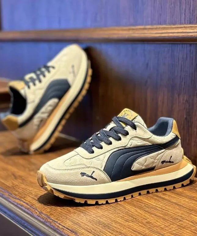 Casual Shoes Men's Sports Shoes Summer Casual Thick Soled Men's Shoes Soft and Comfortable Non-slip Outdoor Fashion Board Shoes