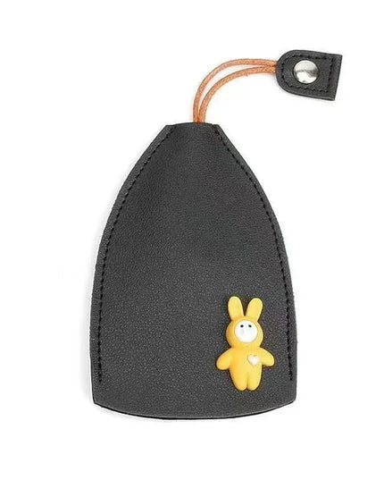 Korea Pull Type Key Case PU Leather Key Wallets Unisex Car Housekeepers Case Leather Key Keychain Pouch New Holder