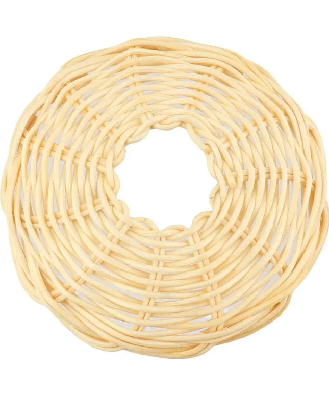 Handwoven Rattan Lamp Shade Exquisite Rustic Chandelier Shade Lampshade Vintage Creative Pendant Light Shade Home Hotel