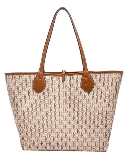 C-H Women Tote Bag  Autumn New Coffee Color Handbag Double sided Mother Child Casual Shopping Bags