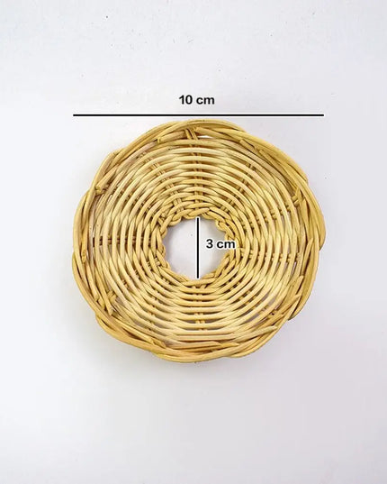 Handwoven Rattan Lamp Shade Exquisite Rustic Chandelier Shade Lampshade Vintage Creative Pendant Light Shade Home Hotel