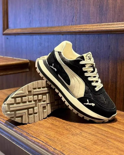 Casual Shoes Men's Sports Shoes Summer Casual Thick Soled Men's Shoes Soft and Comfortable Non-slip Outdoor Fashion Board Shoes