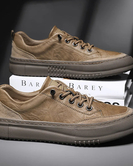 Four New Men's Walking Shoes Comfortable Men's Fashion Casual Skateboarding Shoes Fashionable Versatile Anti Slip Outdoor Shoes