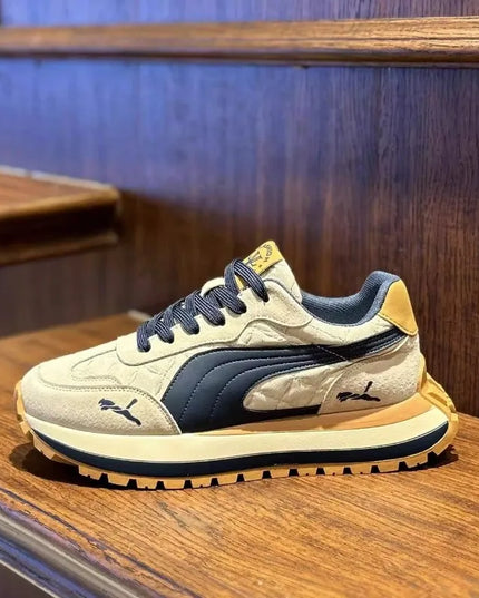 Casual Shoes Men's Sports Shoes Summer Casual Thick Soled Men's Shoes Soft and Comfortable Non-slip Outdoor Fashion Board Shoes