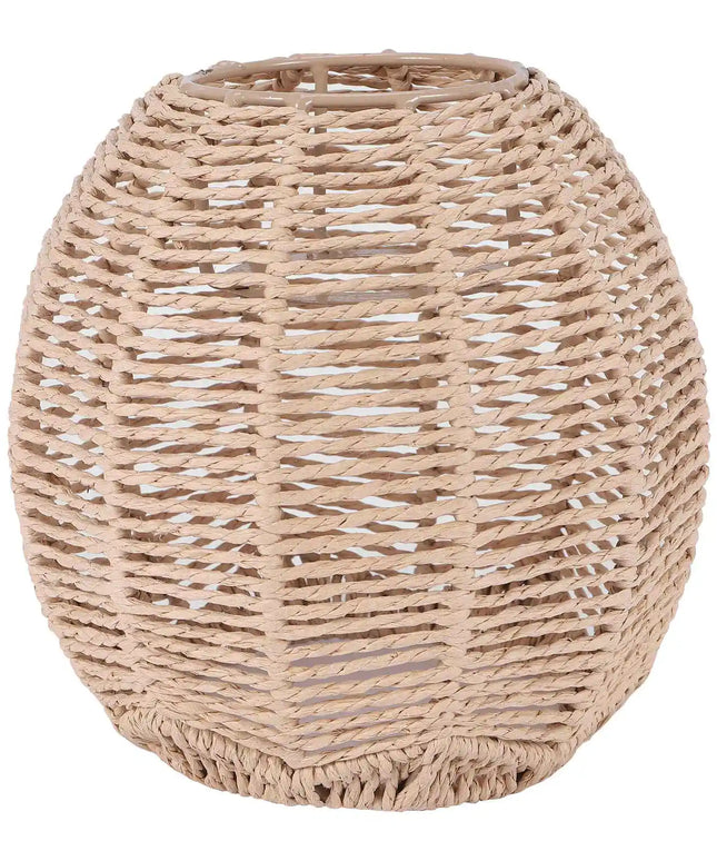 RALCA-Home Lighting Rattan Lamp Cover Handmade Woven Chandelier Retro Lampshade Homestay Lampshade Decorative Chandelier