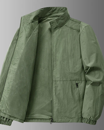 Men's jacket  spring and autumn thin casual sports jacket  windproof jacket  2025 new workwear  outdoor assault jacket  top