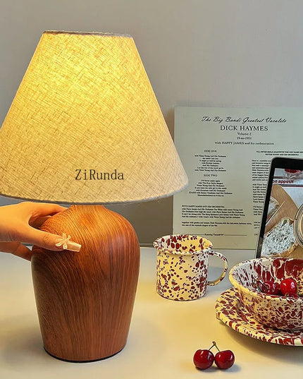Voice bedside lamp bedroom decoration voice desk lamp touch desk lamp
