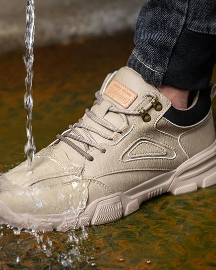 Safety Shoes Men Steel Toe Work Shoes Anti-smash Anti-puncture Indestructible Shoes Protective Boots Tactical Boots