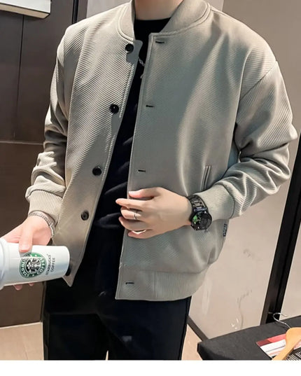 Man Jackets for Men Autumn Men's Clothes Male Coat Mens Clothing Men's Winter Coats New in Jackets Baseball Uniform Windbreaker