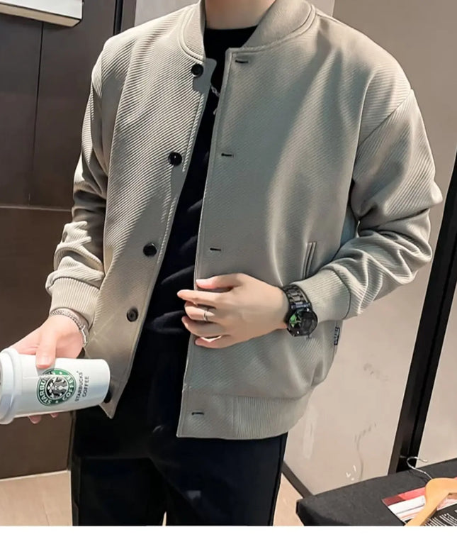 Man Jackets for Men Autumn Men's Clothes Male Coat Mens Clothing Men's Winter Coats New in Jackets Baseball Uniform Windbreaker