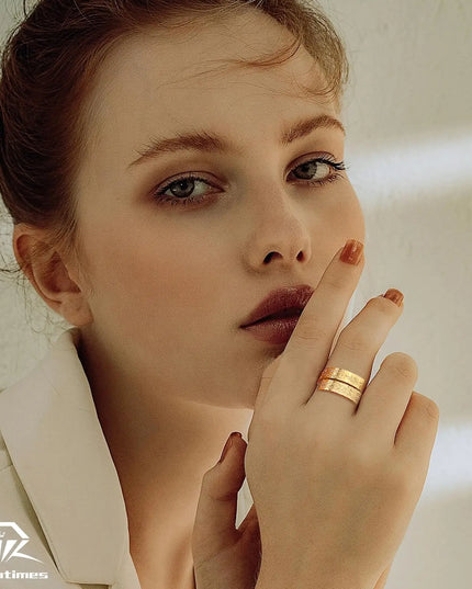 Dreamtimes Islamic Ayatul Kursi Rings Stainless steel Men Women Ring Muslim Quran Allah Arabic Calligraphy Openable Ring Gift