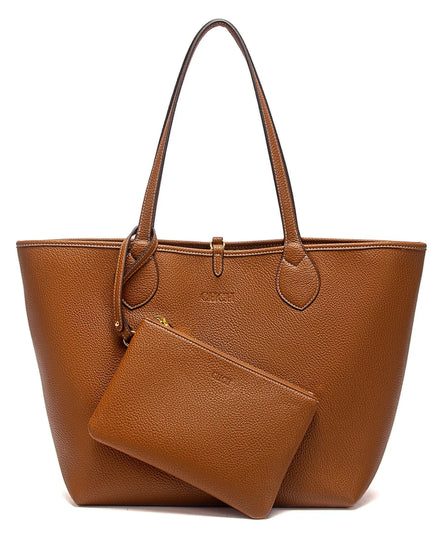 C-H Women Tote Bag  Autumn New Coffee Color Handbag Double sided Mother Child Casual Shopping Bags