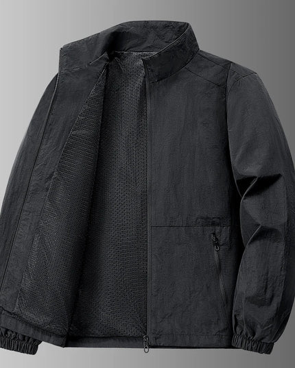 Men's jacket  spring and autumn thin casual sports jacket  windproof jacket  2025 new workwear  outdoor assault jacket  top