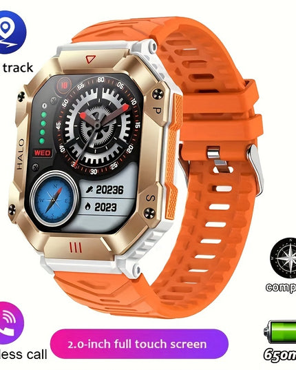 ONEGRA Sports Smart Watch For Women Men, Waterproof Fitness Watches With AI Voice Wireless Call