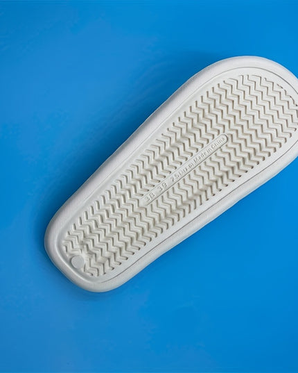 Elegant Women's Pillow Slides - Cushioned, Non-slip, Easy Slip-On Indoor Slippers, Minimalist and Stylish Comfort Footwear