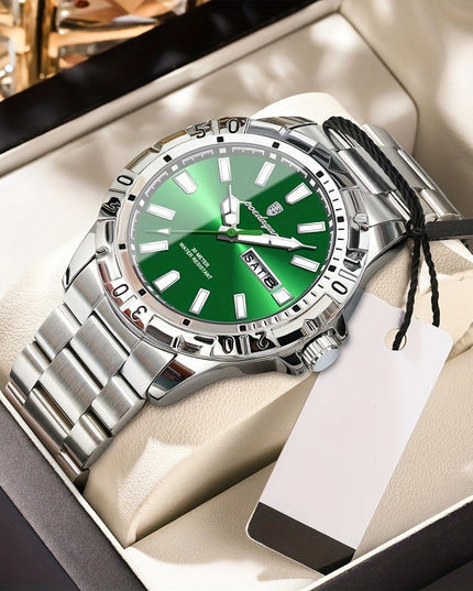 A Stylish New Brand Waterproof Watch With Super Bright Night Light For Young People, A Men's Wristwatch.